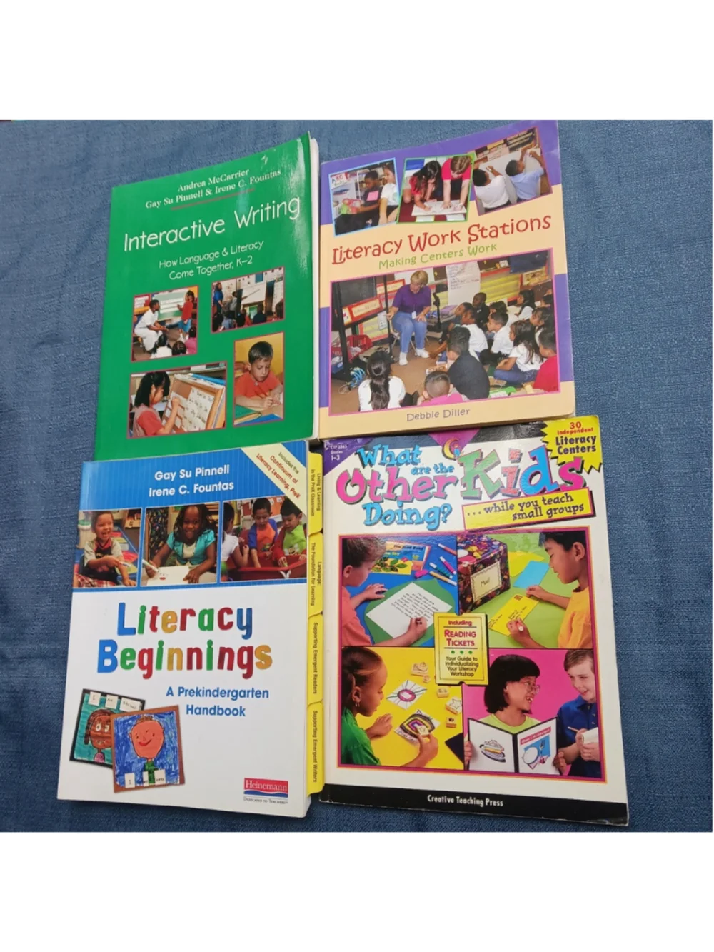 Homeschool Teachers Aid Literacy Writing Book Bundle Of 4 Early Education